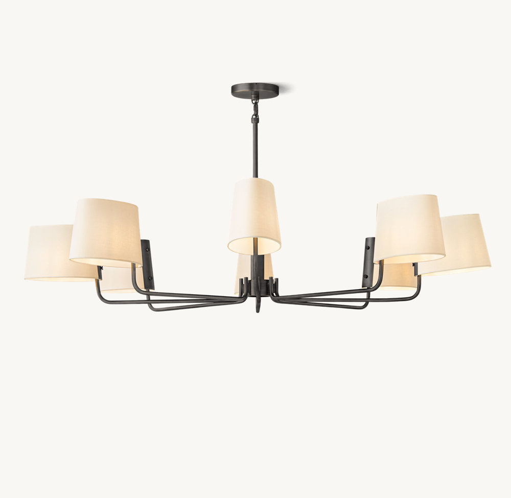 MARTINEAU ROUND CHANDELIER 60"