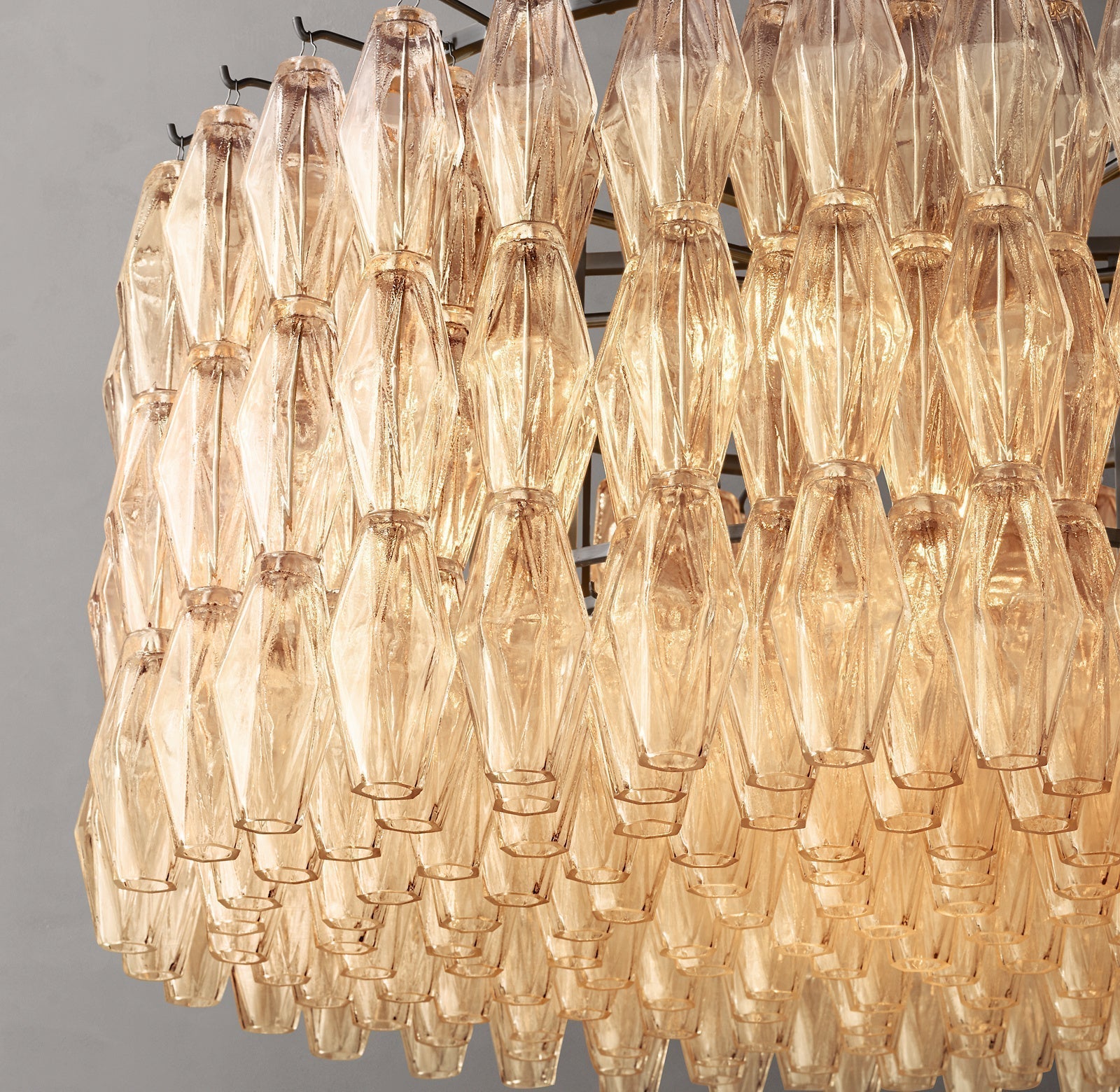 Chiaray Glass Round Chandelier 37"
