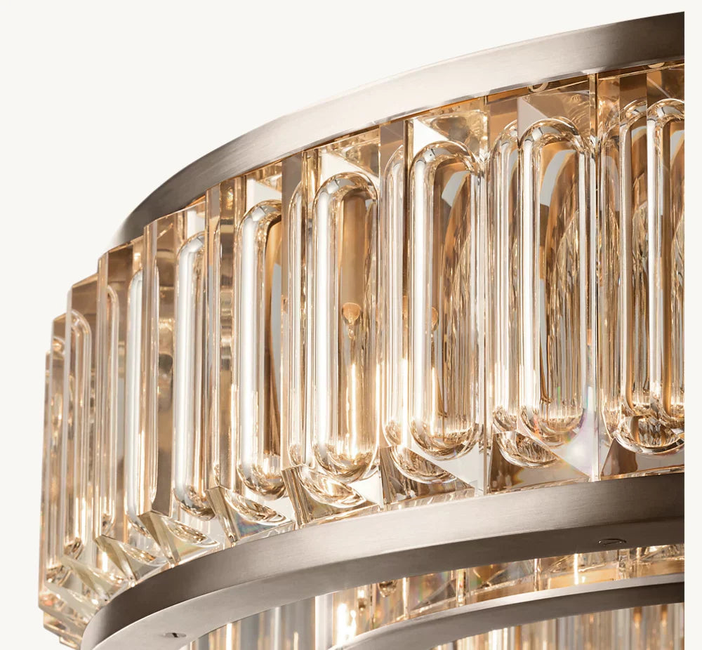 MAURIER ROUND CHANDELIER 37"