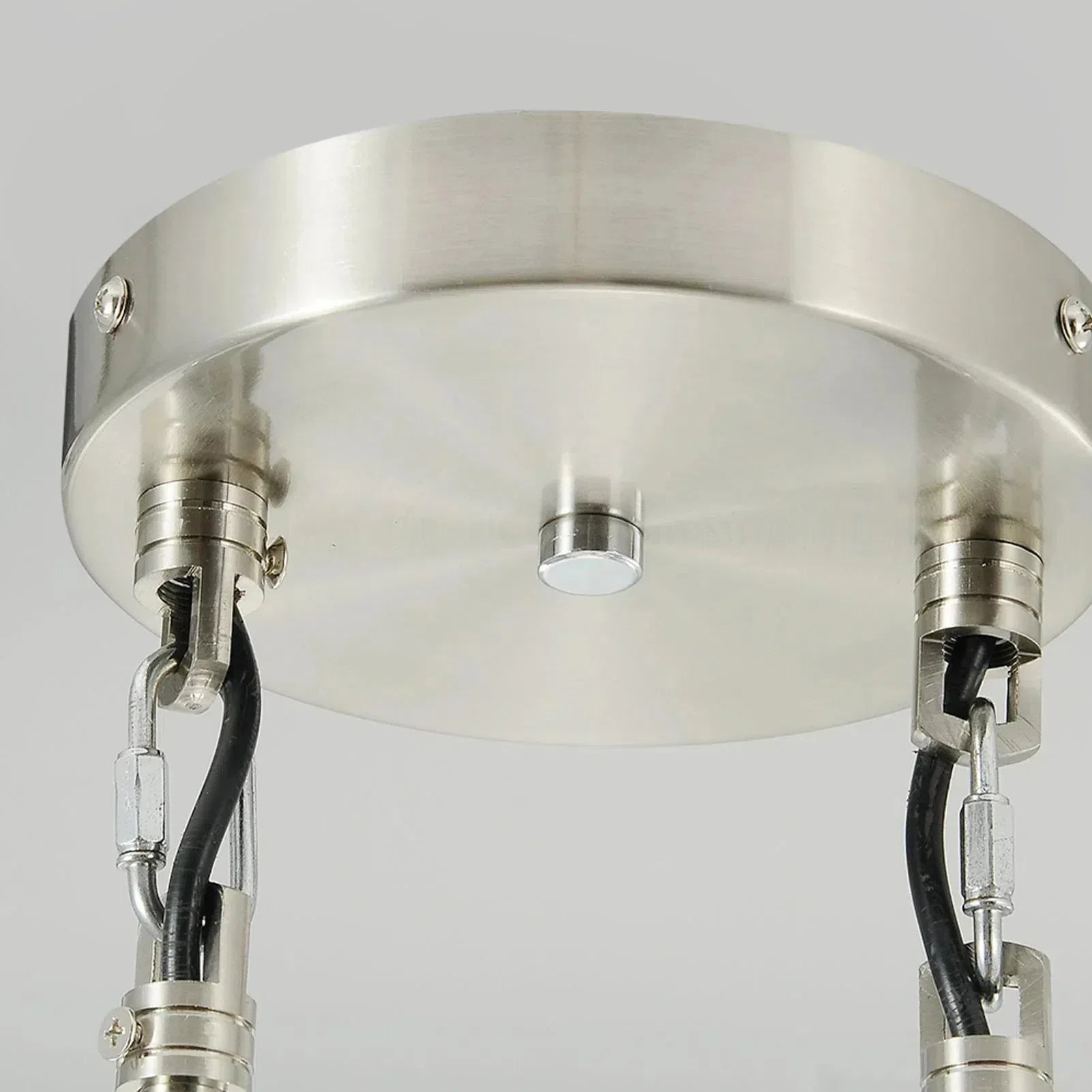 Raindrop Round Chandelier 2-Light 5''