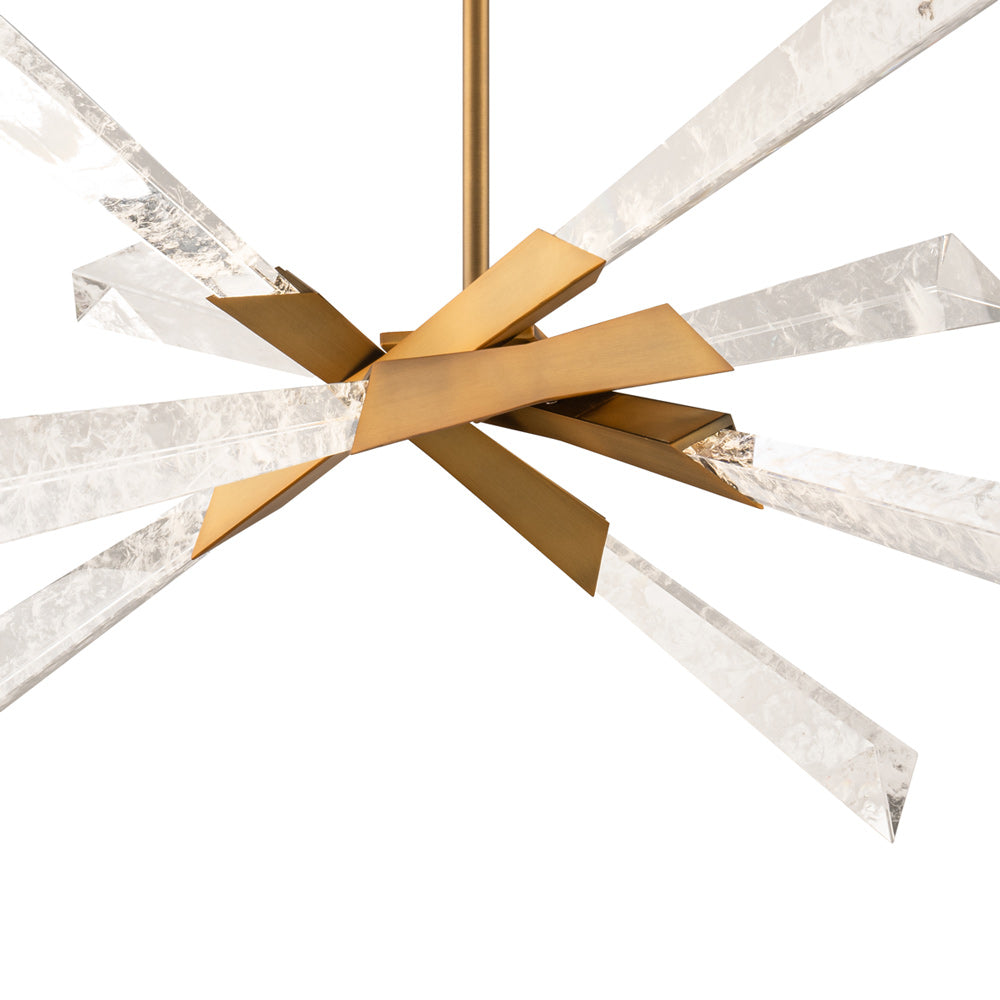 Solitude LED Semi Flush Mount Ceiling Light in Detail.