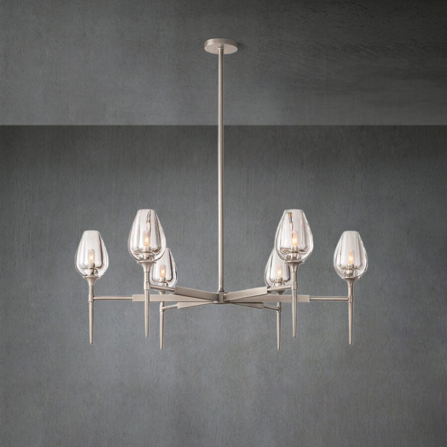 Tulipa Round Chandelier 27''42''54''