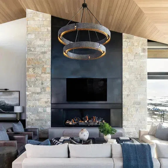 Vouvrey Round Chandelier D 60"