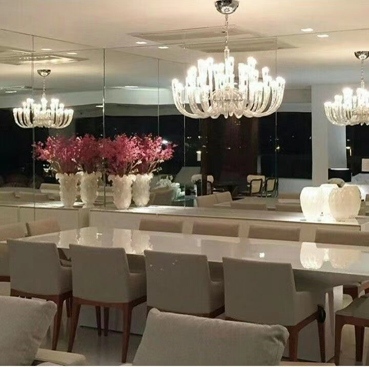 Fashion 12/ 16/ 32 Lights Glass Chandelier Classic Candle Style Ceiling Light Fixture For Living/ Dining Room Decoration-MEET LIGHTING