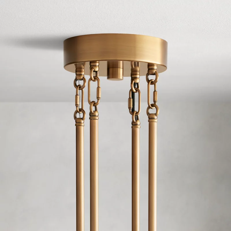 Delsie Round Chandelier-MEET LIGHTING