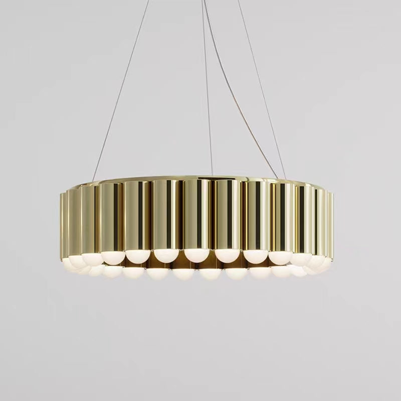 Designer Model Oversized Multi-head Round Chandelier for Living/Dining Room/Bedroom-MEET LIGHTING