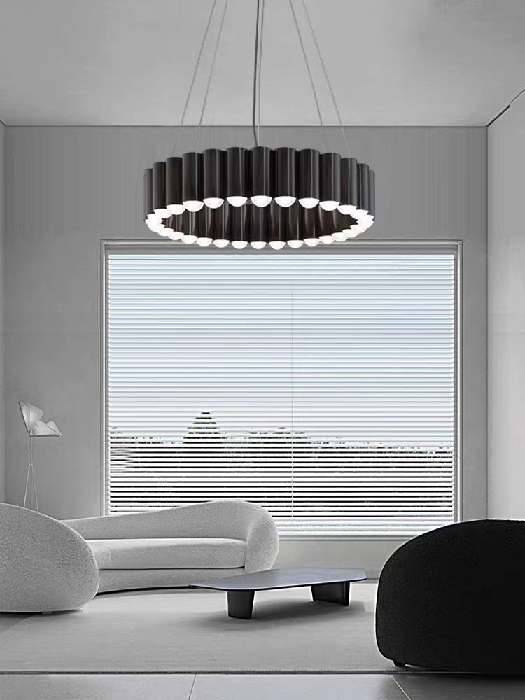 Designer Model Oversized Multi-head Round Chandelier for Living/Dining Room/Bedroom-MEET LIGHTING
