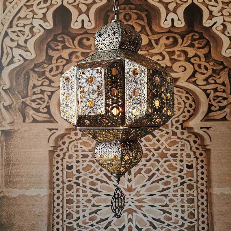 Retro Decorative Design Iron Pendant Light Fixture Chandelier for Dining Room/Living Room/Bedroom/Restaurant/Cafe-MEET LIGHTING