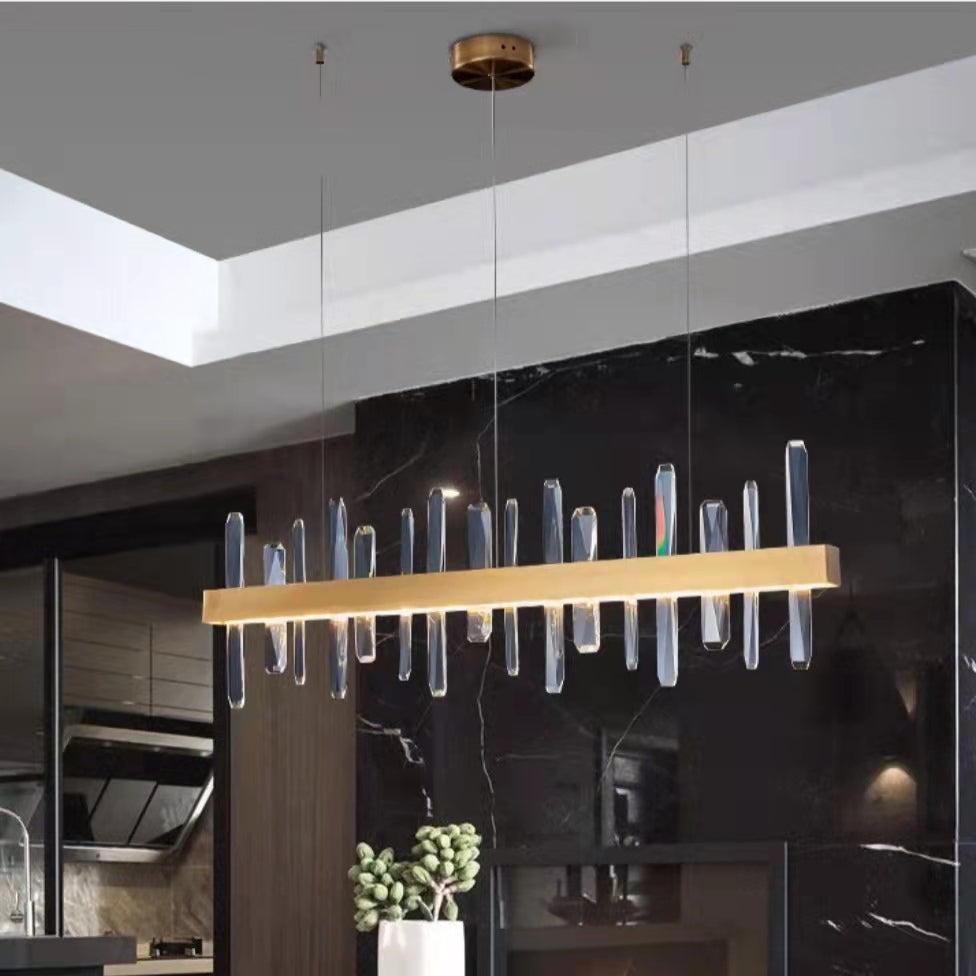 Crystal Chandelier For Dining Room Unique Style Crystal Pendant Light-MEET LIGHTING