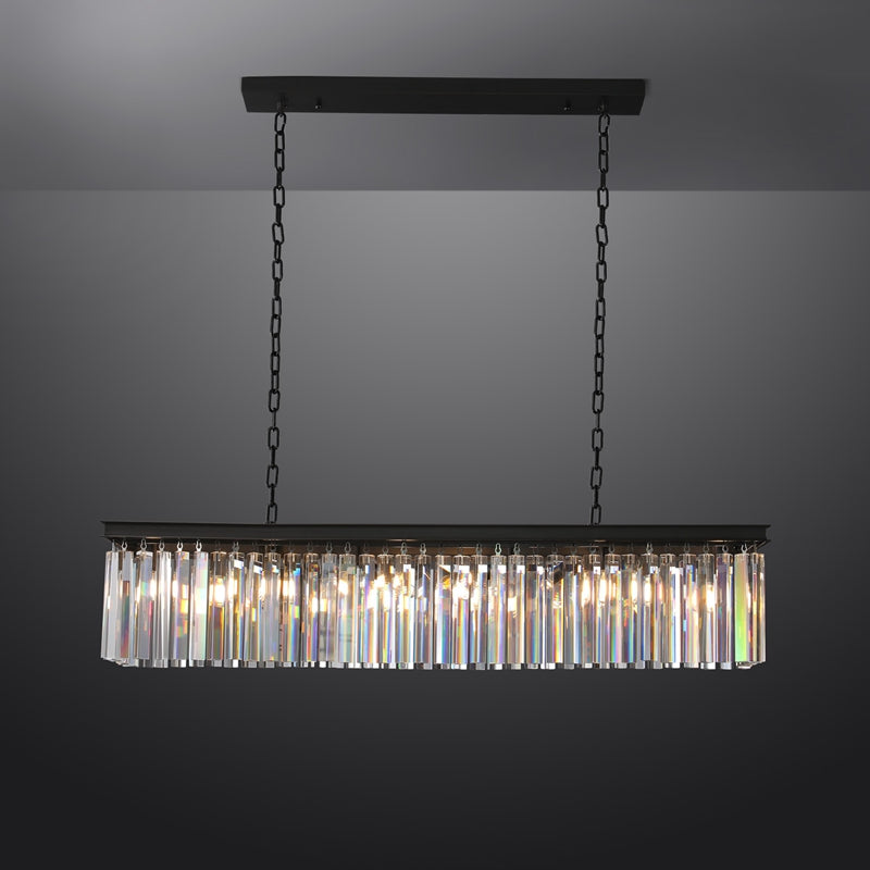 1920s K9 Crystal Round Chandelier Flushmount