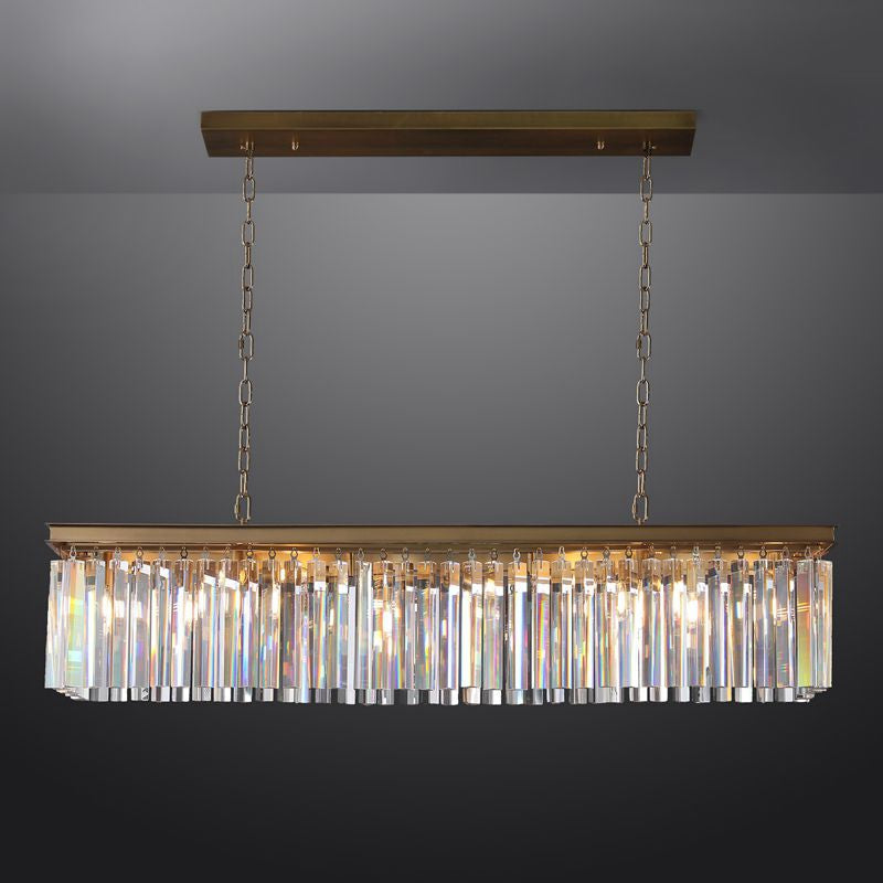 1920s K9 Crystal Round Chandelier Flushmount