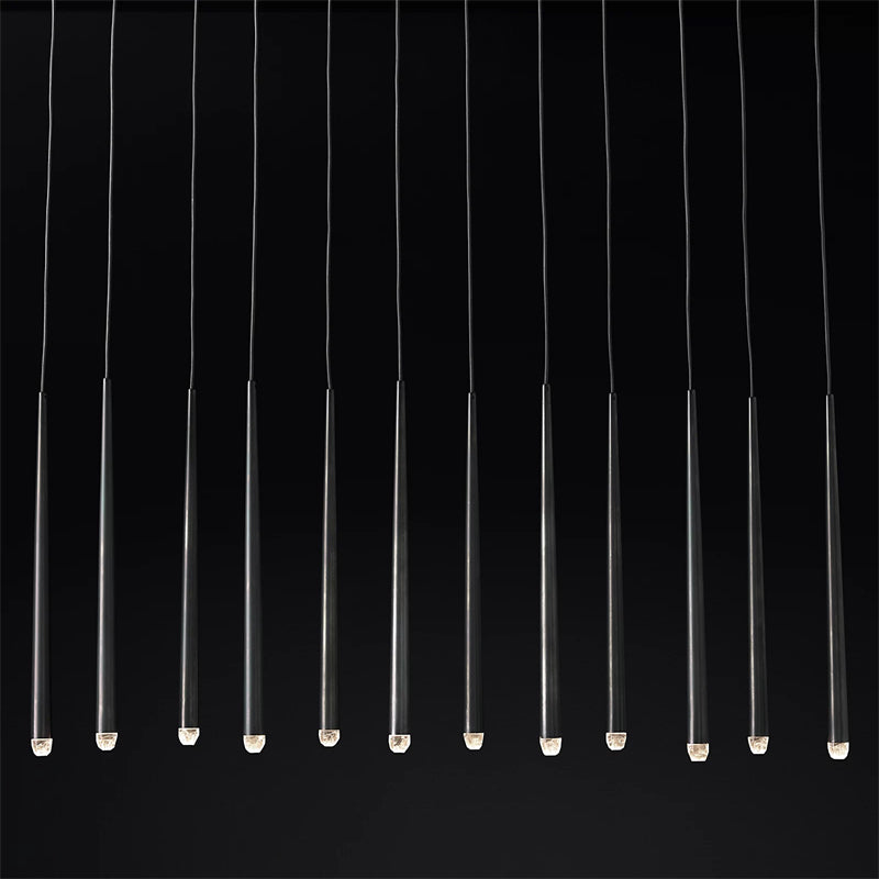 Aquitance Rectangle Chandelier For Kitchen Dining Room-MEET LIGHTING