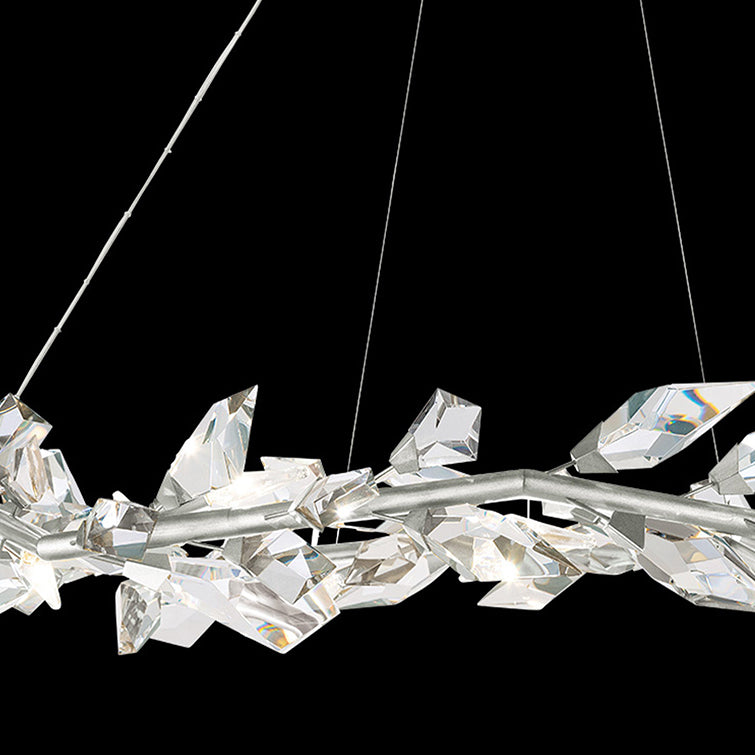 Addison 55" Round Crystal Chandelier