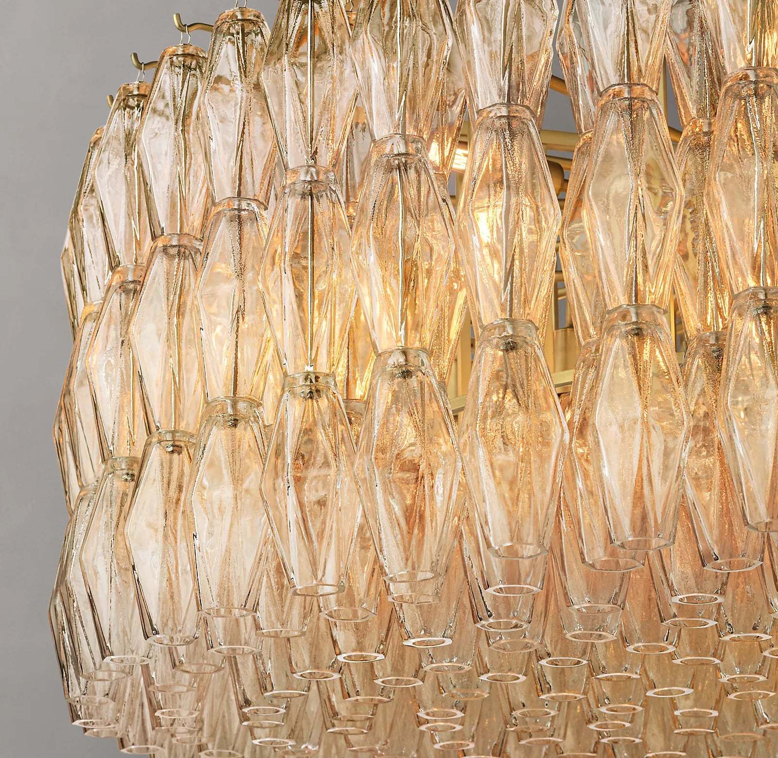 Chiaray Glass Round Chandelier 47"