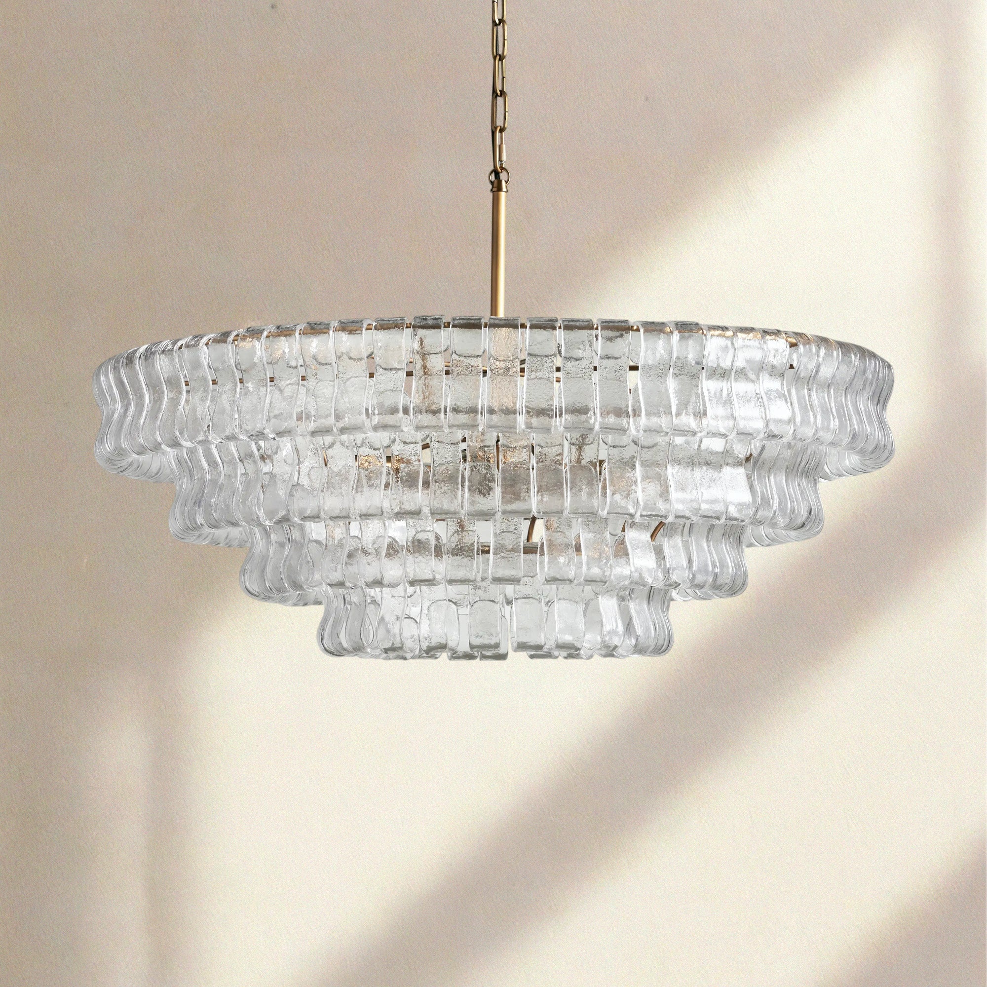 Ghiaccio Round Chandelier 24" 36" 48" 60"