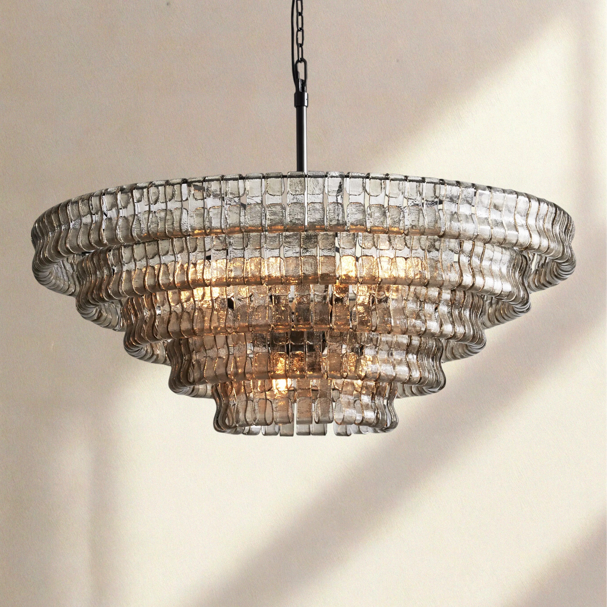 Ghiaccio Round Chandelier 24" 36" 48" 60"