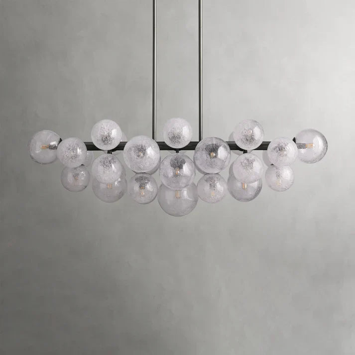 Mandoza Linear Chandelier-MEET LIGHTING