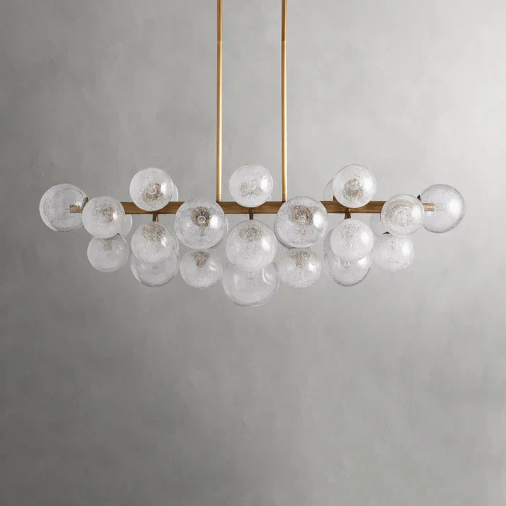 Mandoza Linear Chandelier-MEET LIGHTING