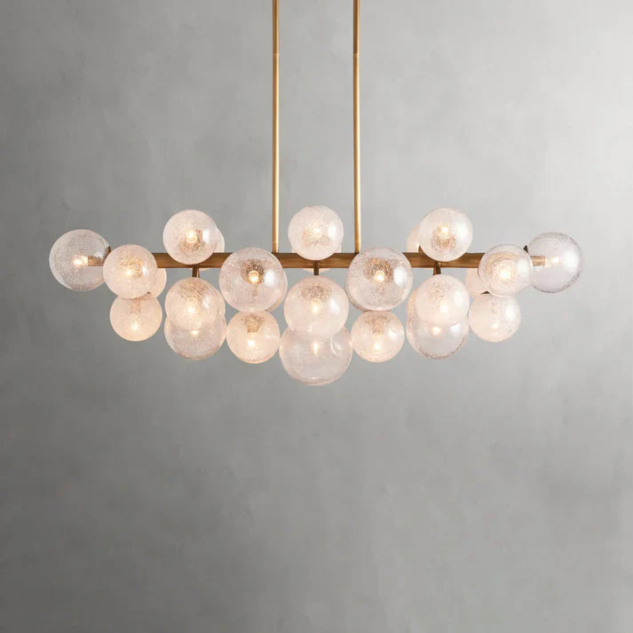 Mandoza Linear Chandelier-MEET LIGHTING