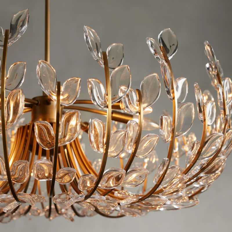 Adela 6 Light Chandelier 26"-MEET LIGHTING
