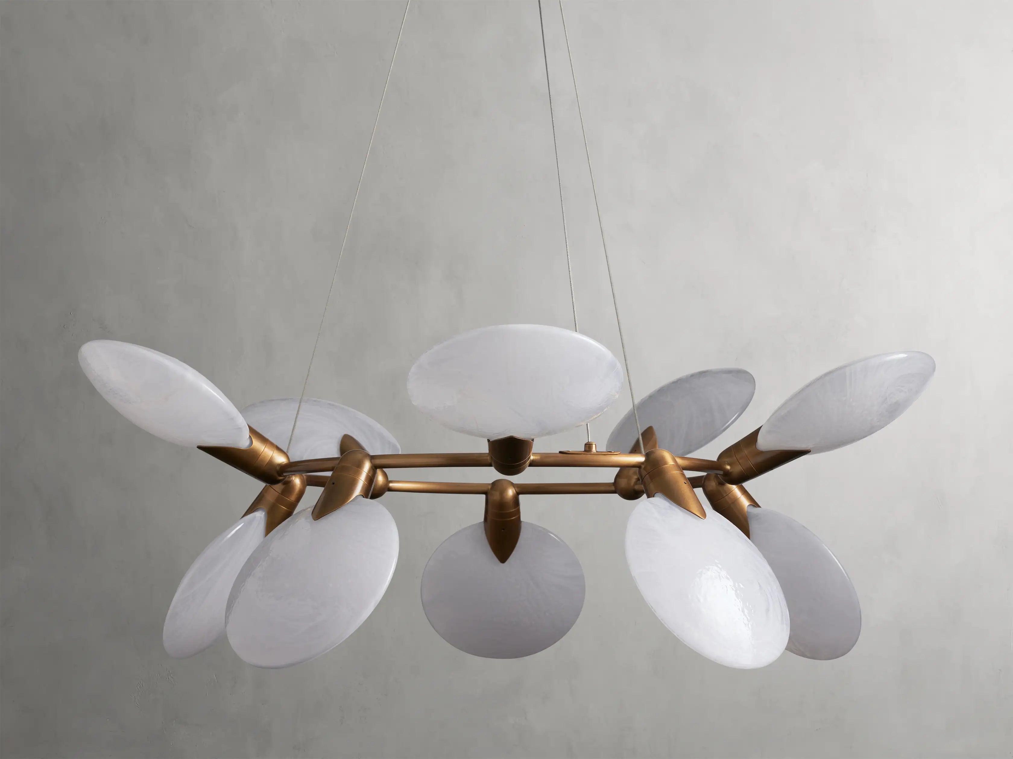Lyla Halo Chandelier-MEET LIGHTING