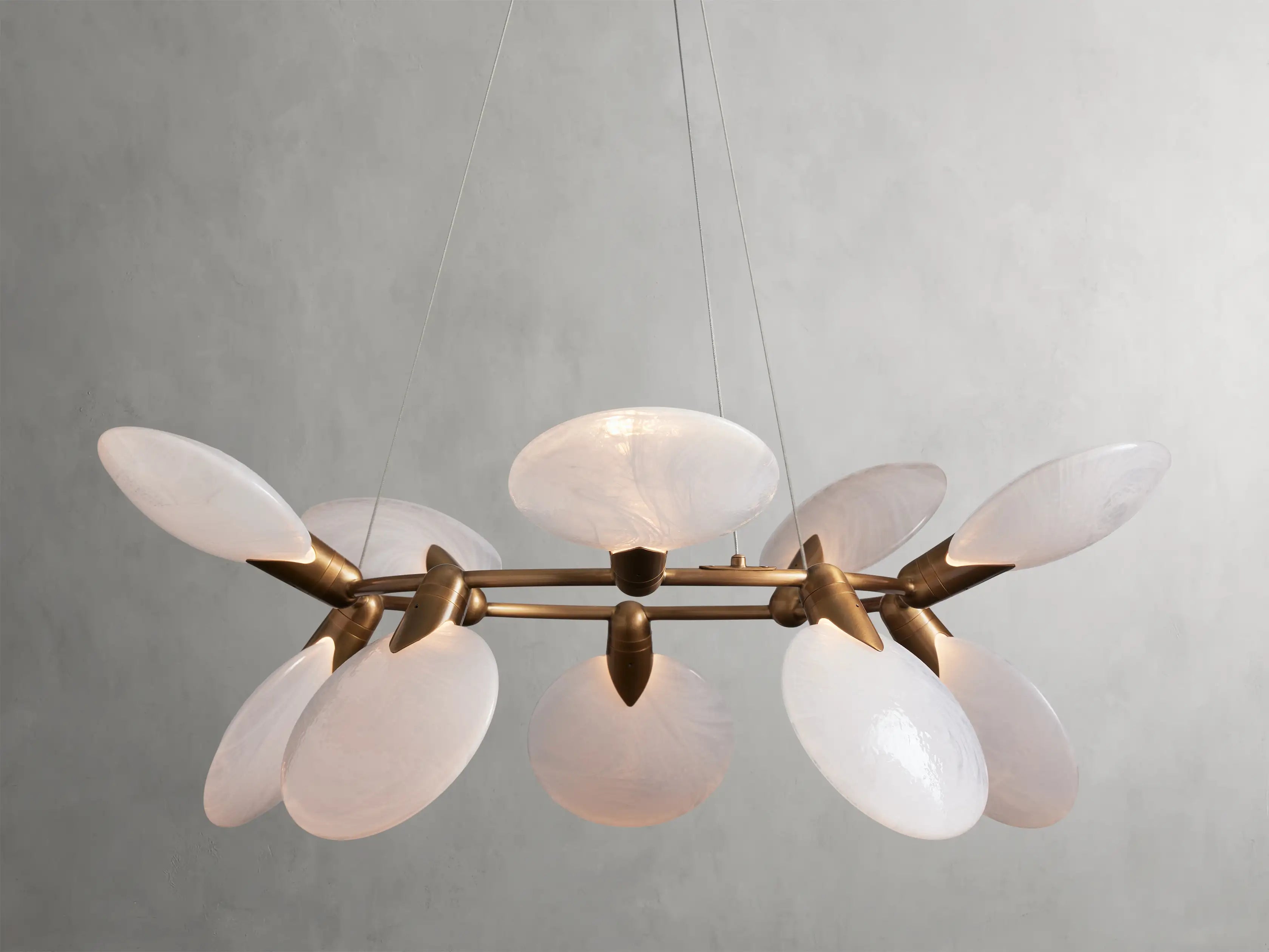 Lyla Halo Chandelier-MEET LIGHTING