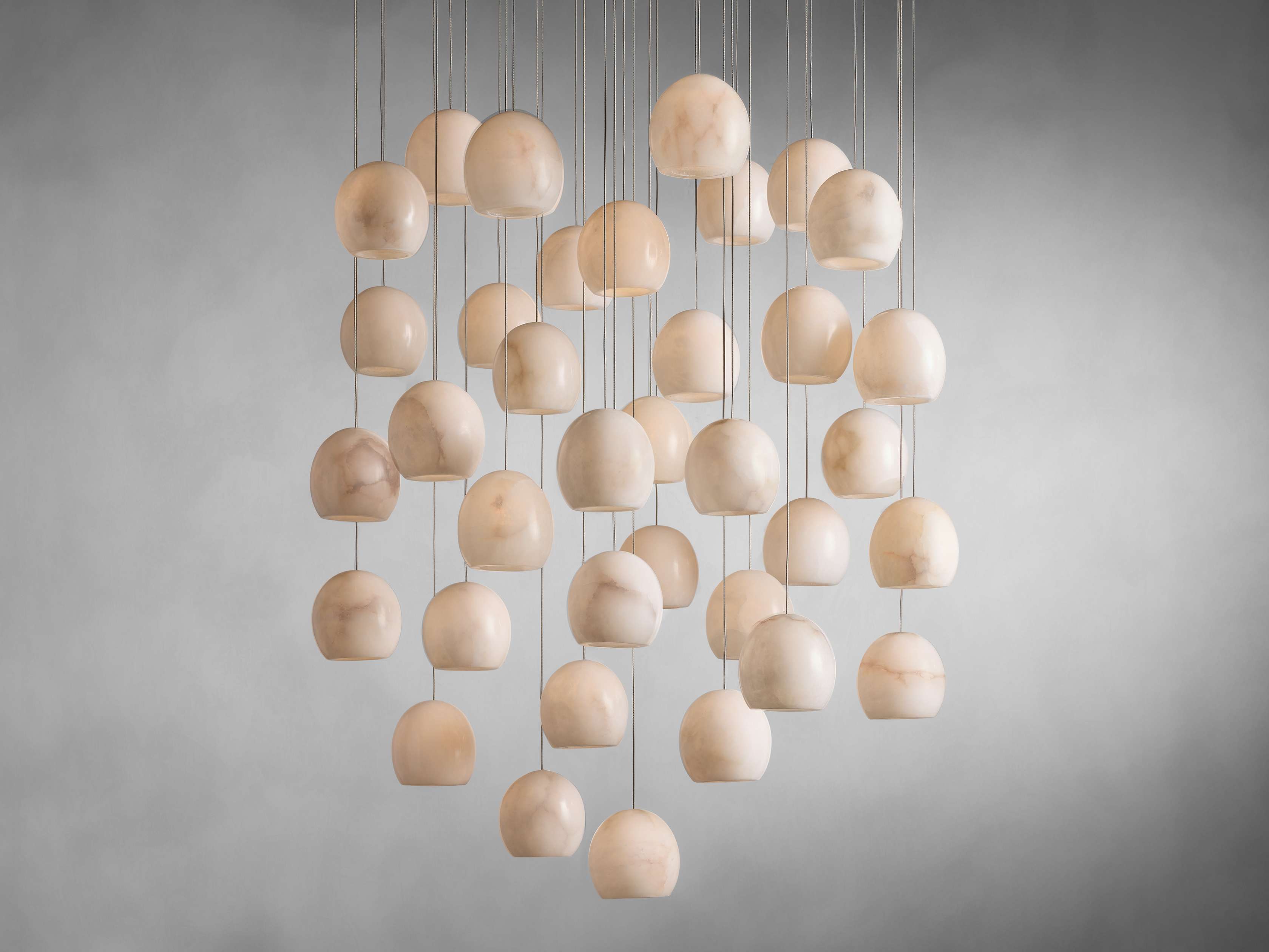 Maeva Round Chandelier-MEET LIGHTING