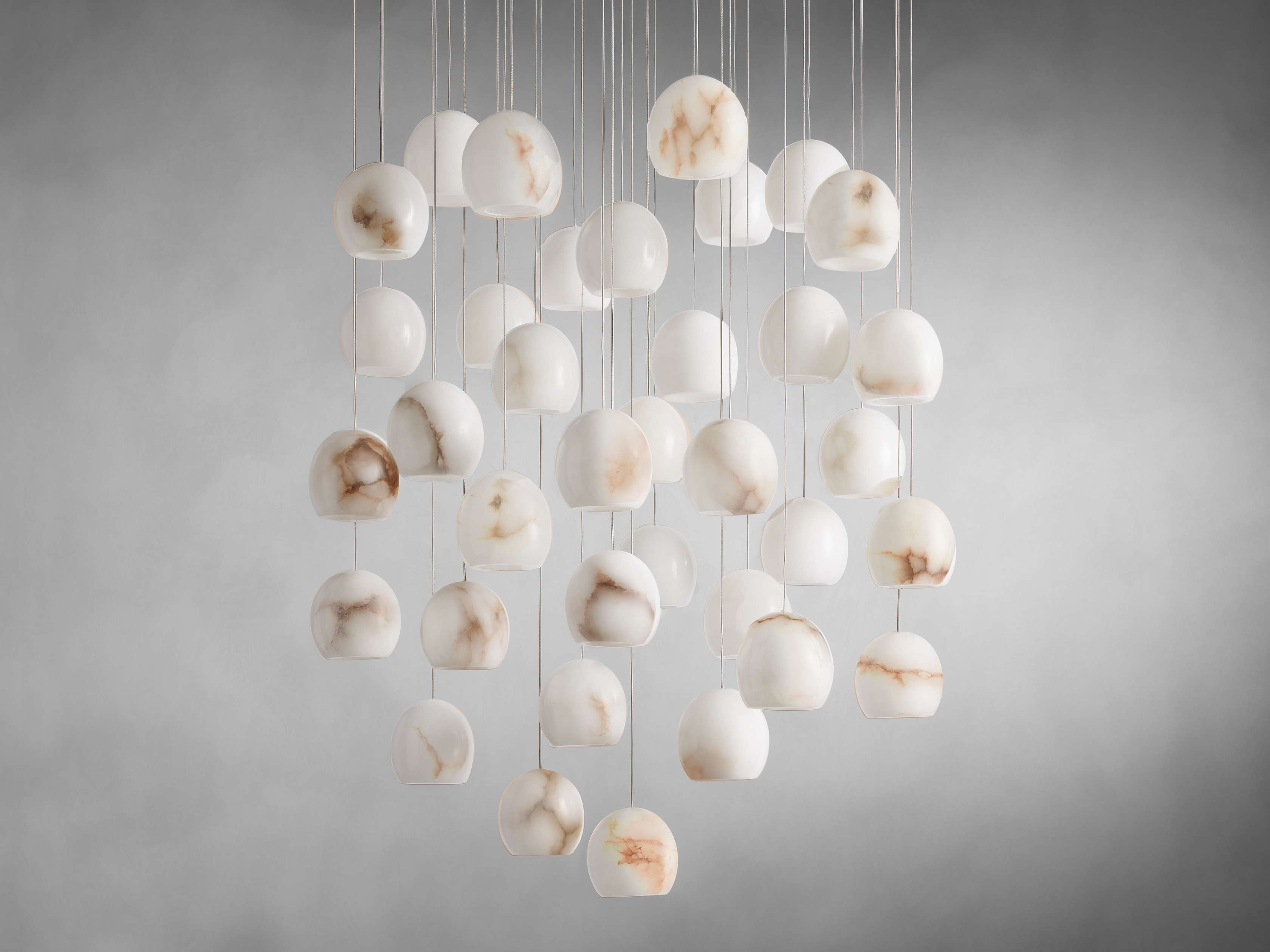Maeva Round Chandelier-MEET LIGHTING