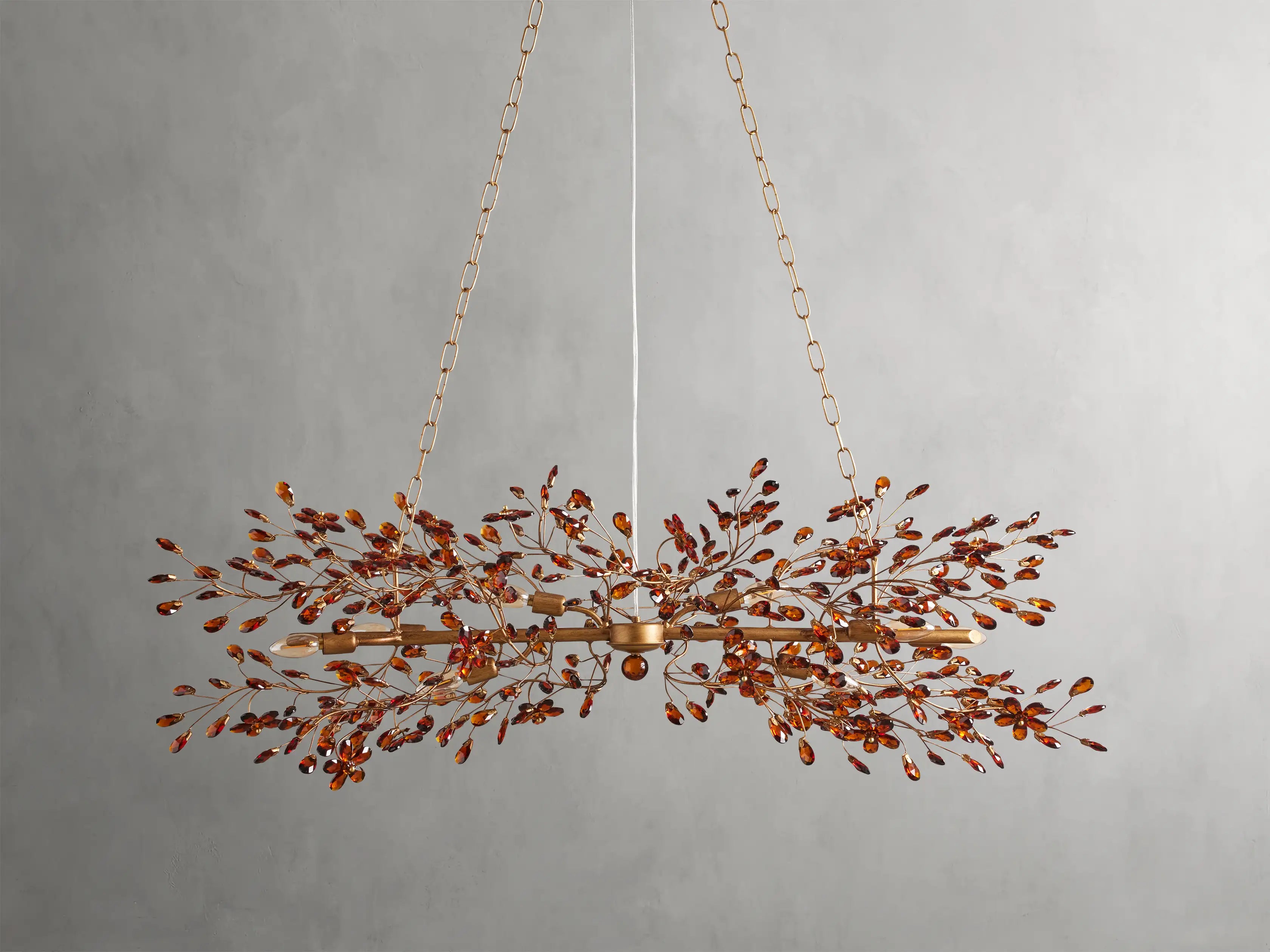 Fiore Linear Chandelier-MEET LIGHTING