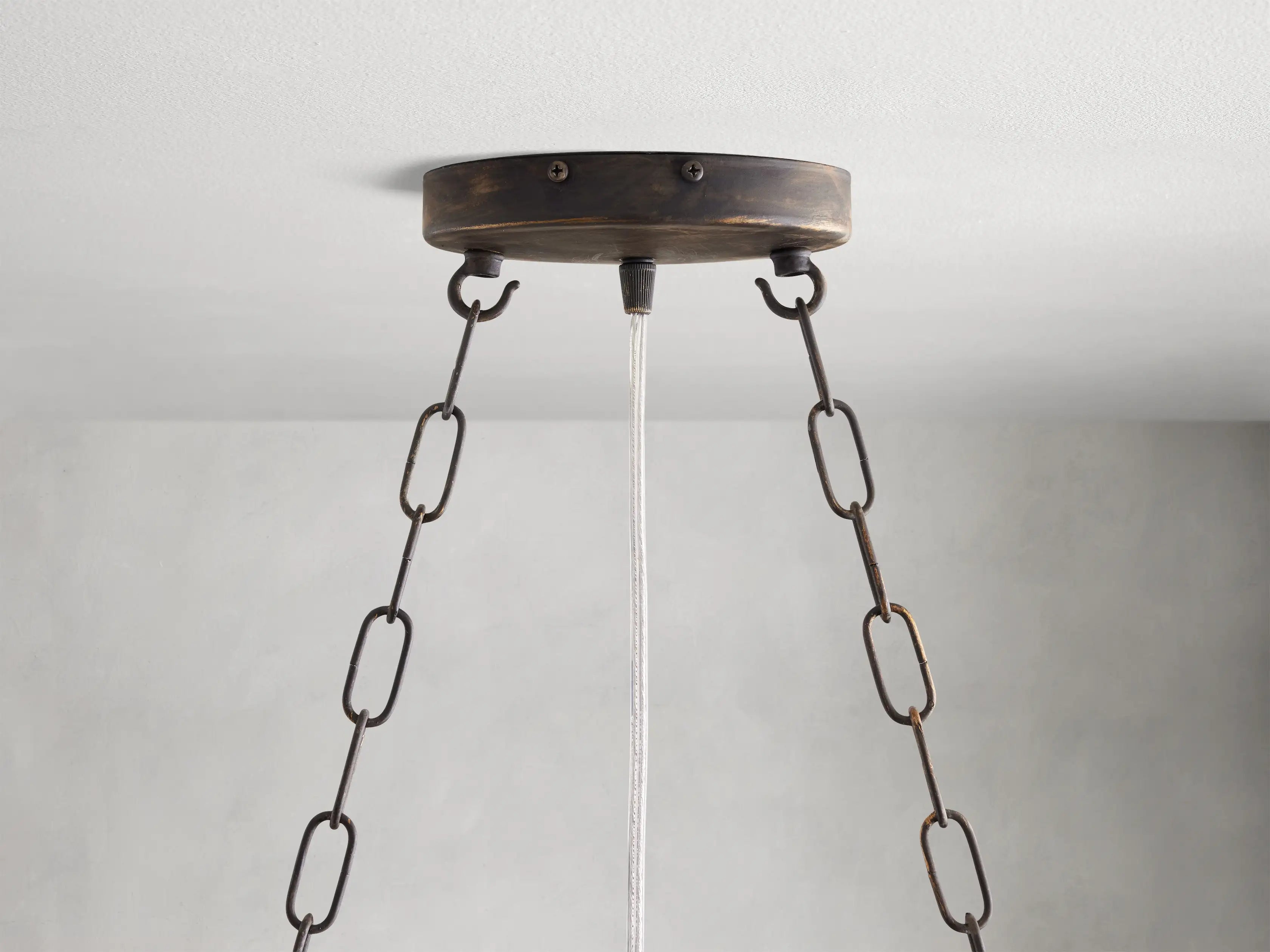 Fiore Oval Chandelier-MEET LIGHTING
