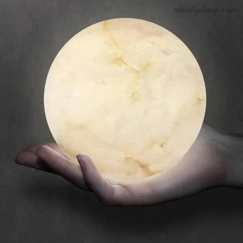Alabaster Global Ceiling Pendant Light-Meet Lighting
