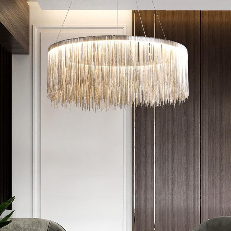 Alisa Luxury Round Chandelier-MEET LIGHTING