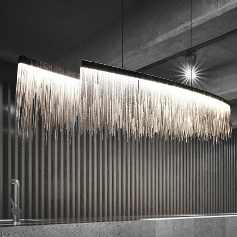 Alisa Oval Chandelier-MEET LIGHTING