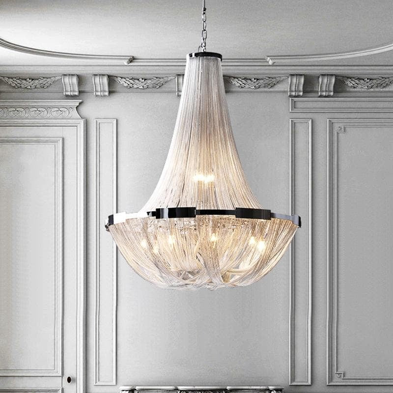 Alisa Plated Luxury Chandelier-MEET LIGHTING