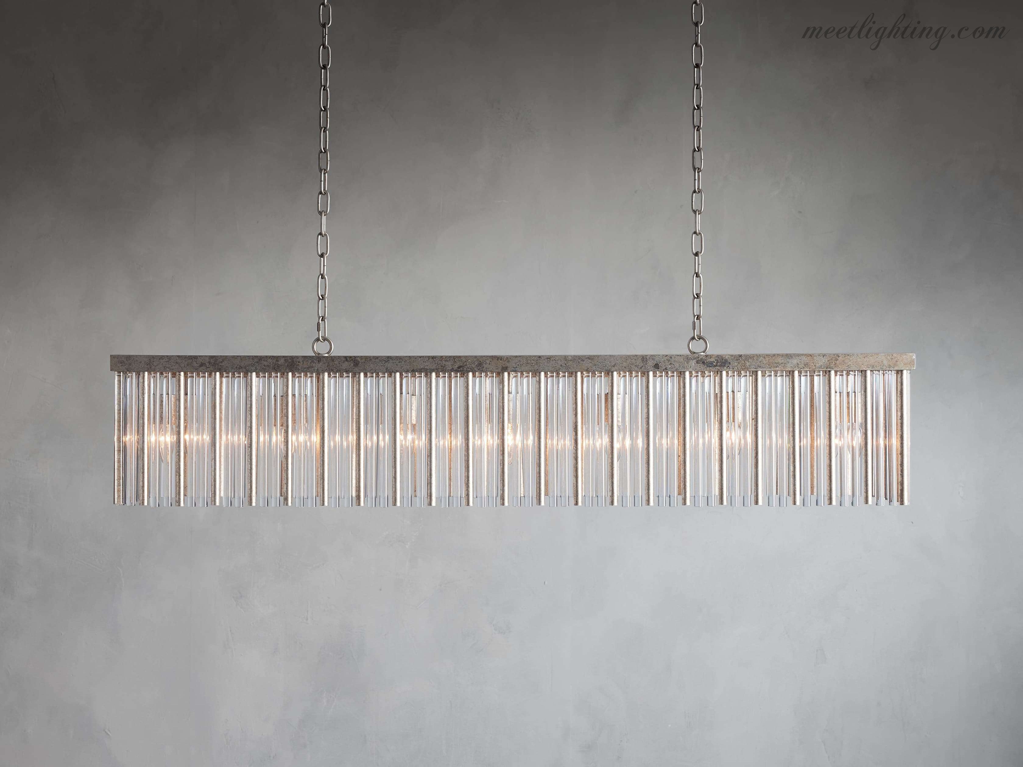 Andalucia 56" Rectangular Chandelier-MEET LIGHTING