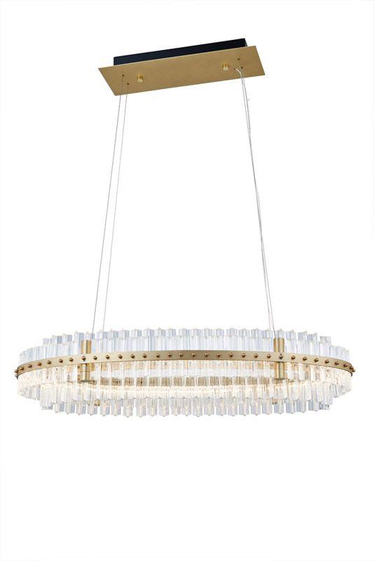 Aquinox 2-Tier Oval Chandelier-MEET LIGHTING