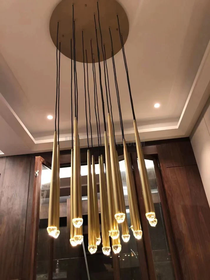 Aquitance Round Chandelier 30"-MEET LIGHTING