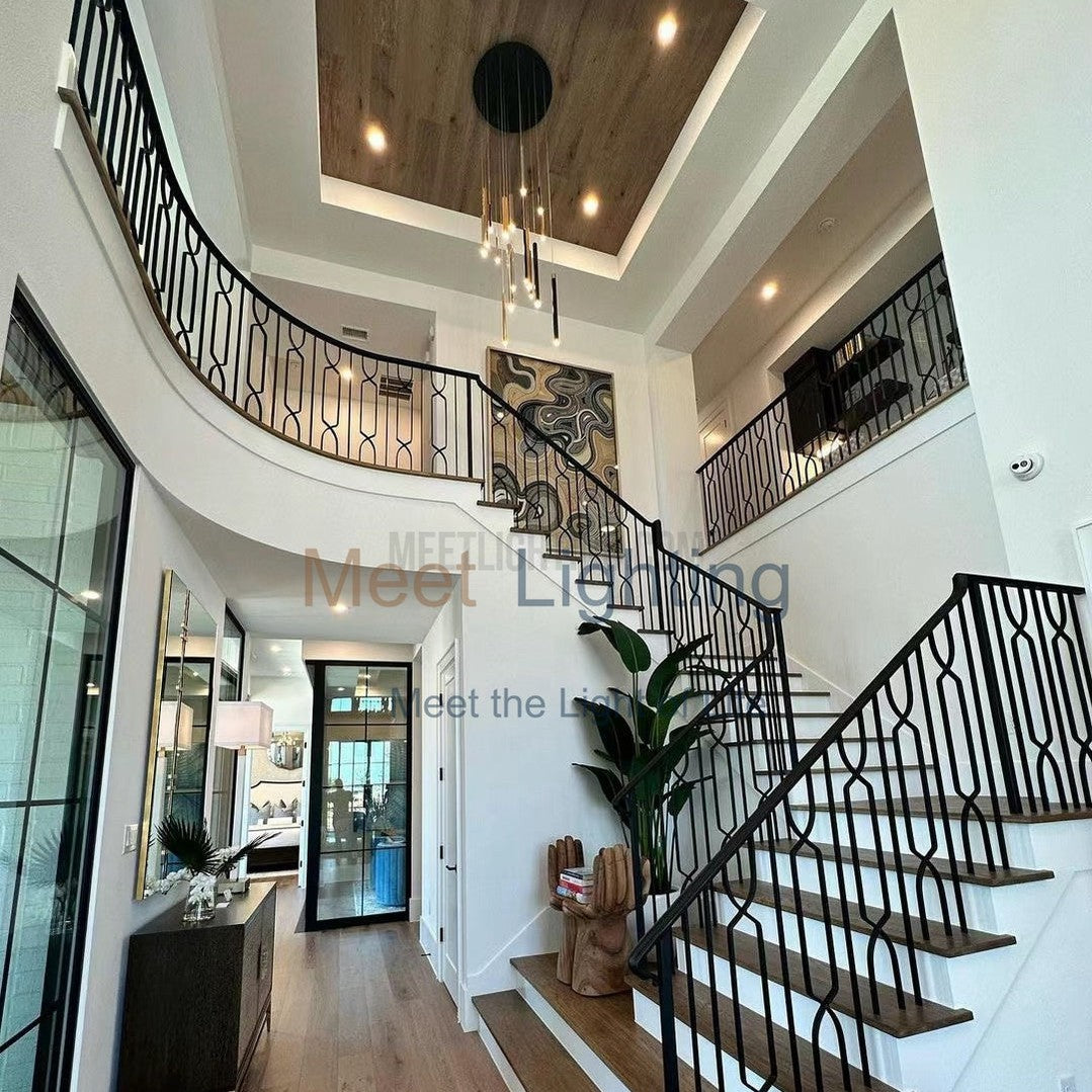 Aquitance Round Chandelier 30"-MEET LIGHTING