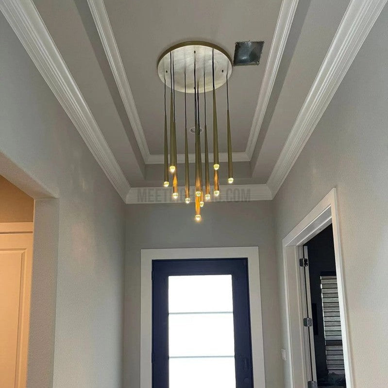 Aquitance Round Chandelier 30"-MEET LIGHTING