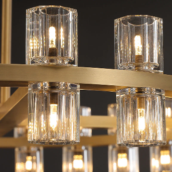 Arcachon Crystal Round Chandelier 36"-MEET LIGHTING