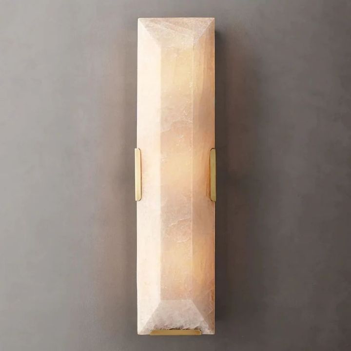 Harlow Calcite Linear Sconce