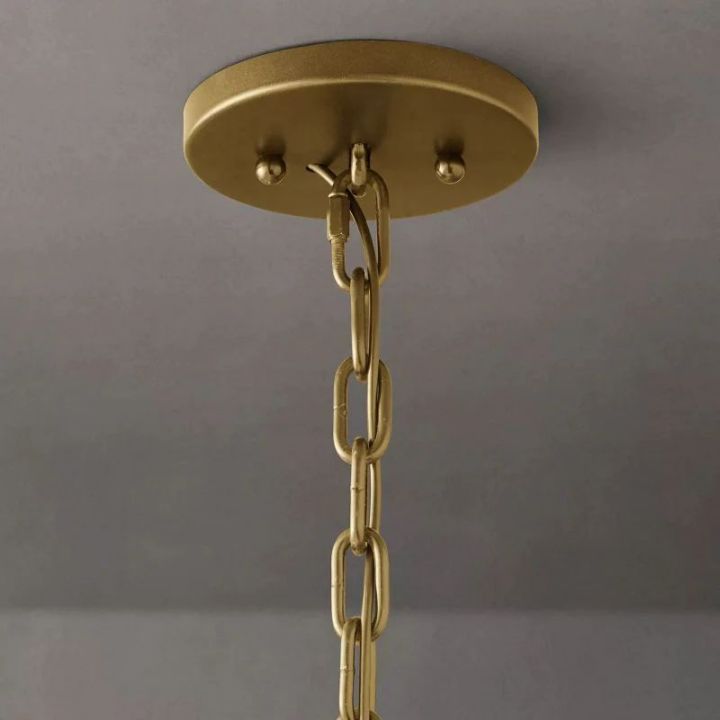 Harlow Crystal Round Chandelier 43"