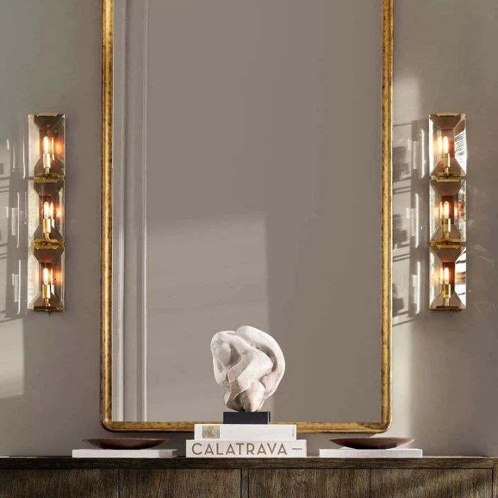Harlow  Crystal Triple Wall Sconce