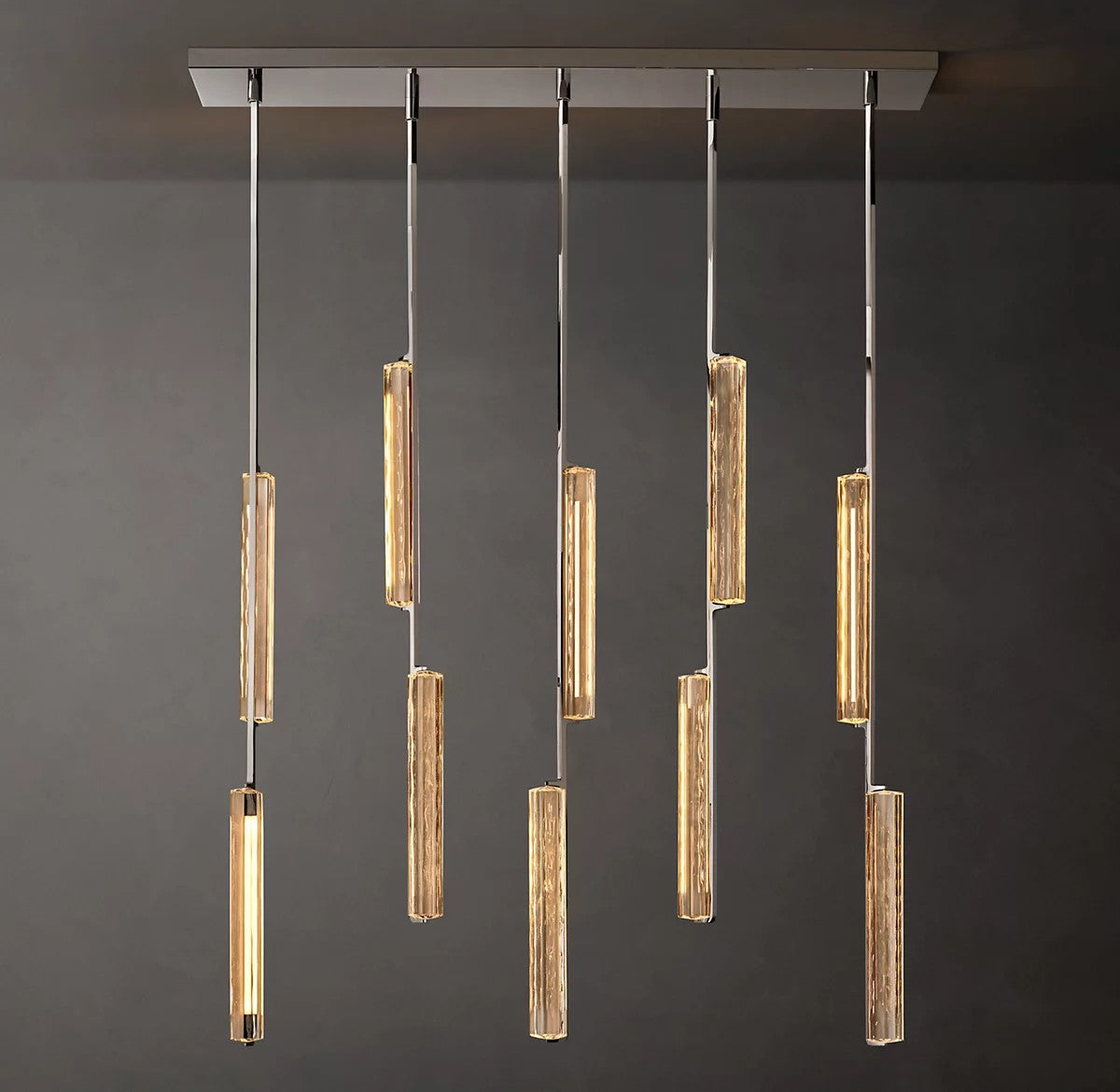 Audubon  Linear Chandelier  54"L