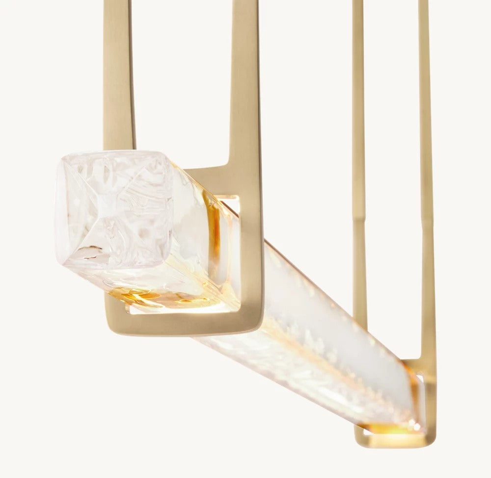 Audubon Single Bar Chandelier 60"