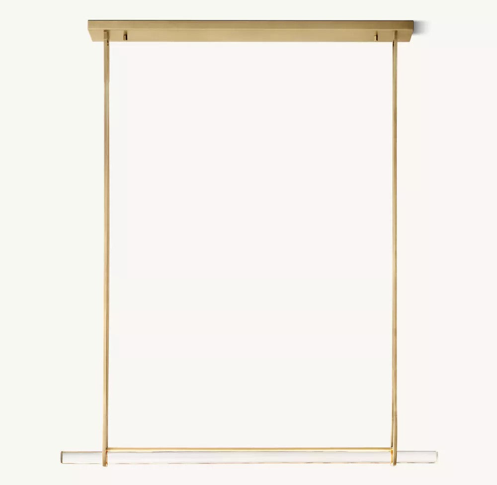 Audubon Single Bar Chandelier 60"