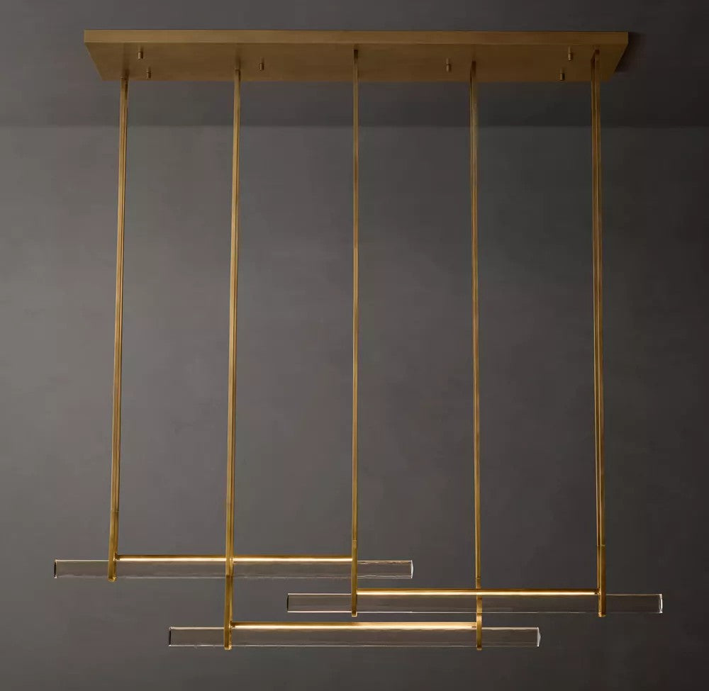 Audubon Triple Bar Chandelier  　
