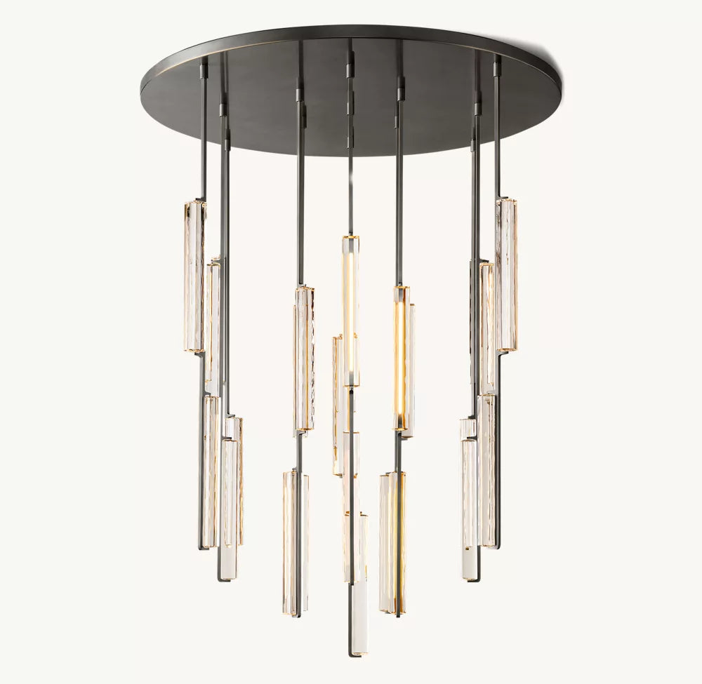 Audubon Round Chandelier  56"D