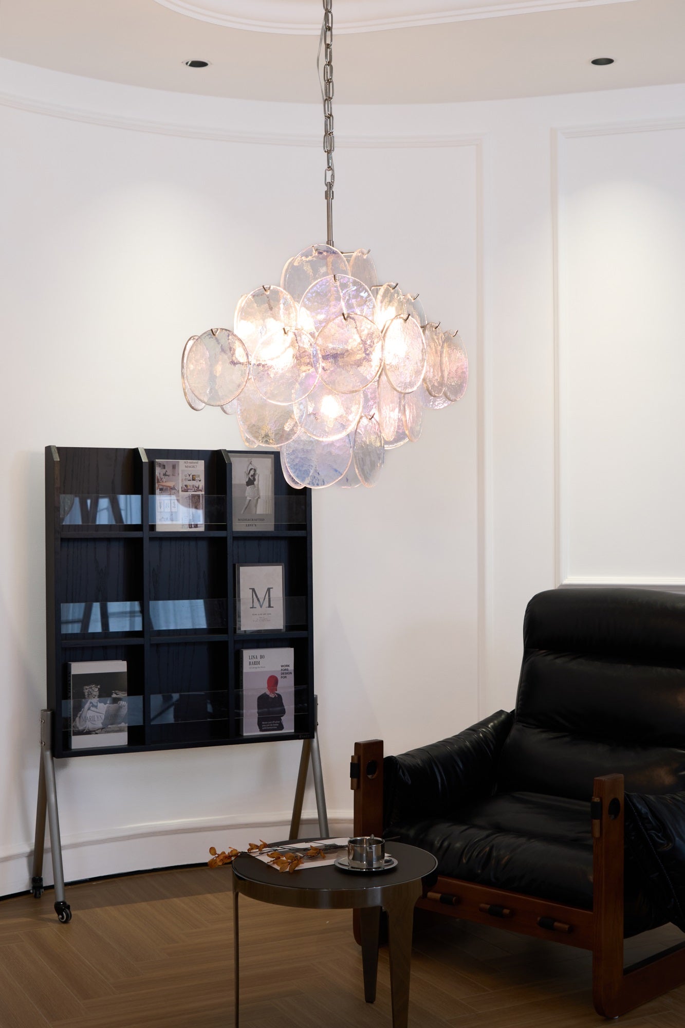 Aurelia Iridescent Murano Chandelier