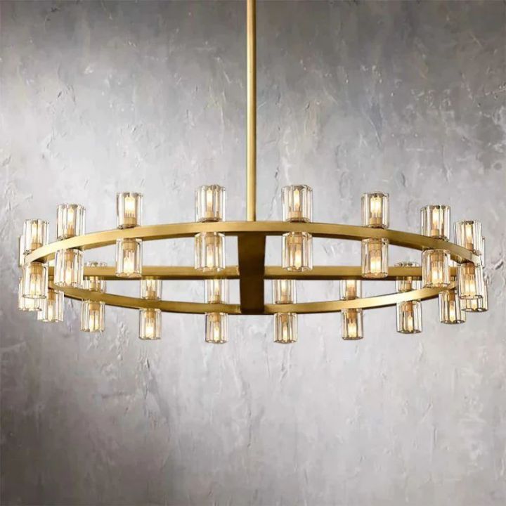 Arcachon Round Chandelier 48"